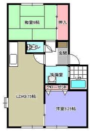 ソレジオ井堀の間取り画像