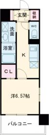 KSK南小倉コアプレイスの間取り画像