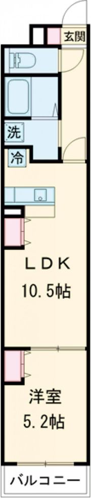 MISTRAL神屋町の間取り画像