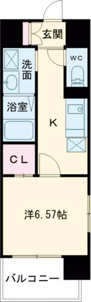 KSK南小倉コアプレイスの間取り画像