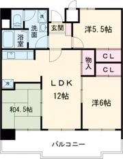 シャレー野田の間取り画像