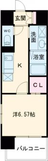 KSK南小倉コアプレイスの間取り画像