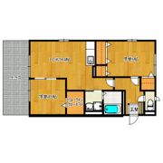 オーキッドB棟の間取り画像