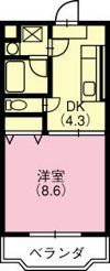 トレジャーシップの間取り画像