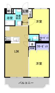 グランフォレストの間取り画像