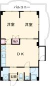 グリーンハイツ中山手の間取り画像