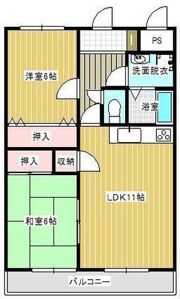 サンセール郡家の間取り画像