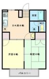 リバーハイツの間取り画像