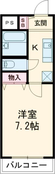 コラール1番館の間取り画像