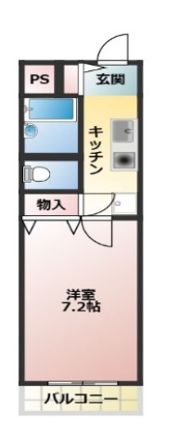 コラール1番館の間取り画像