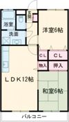 CASA乙津の間取り画像