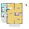 ラヴァージュ東仙台の間取り画像