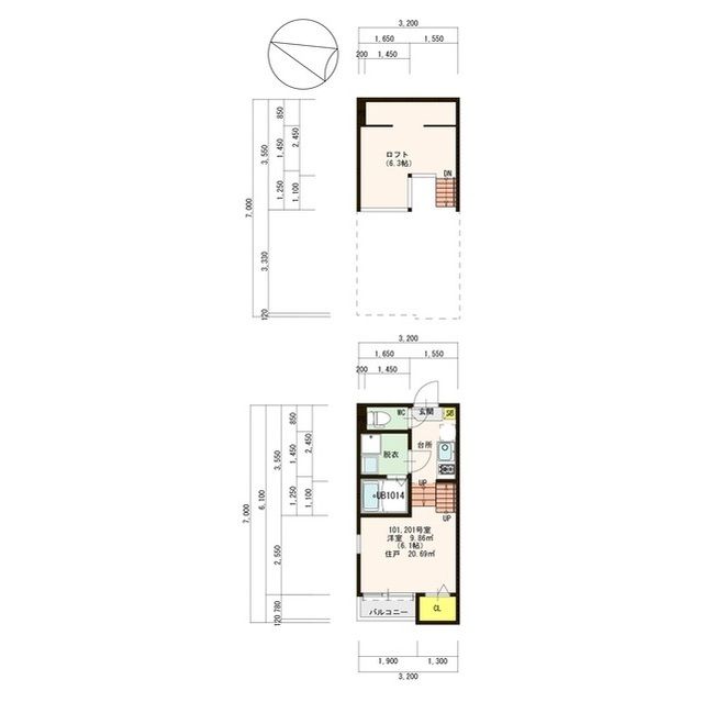 間取図