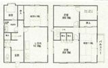 名手戸建て4SLDKの間取り画像
