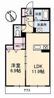 ラーガハウス 茶屋町の間取り画像