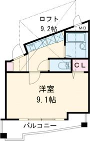 エスパシオ デル コウベの間取り画像