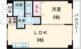 近鉄東生駒コーポの間取り画像