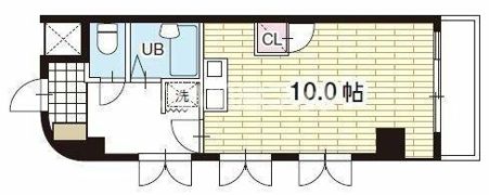 ミラクルイン横浜の間取り画像