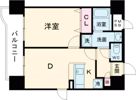 パルシオ三宮フラワーロードの間取り画像