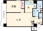 パルシオ三宮フラワーロードの間取り画像