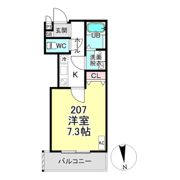 Casa Wood 丹波橋の間取り画像