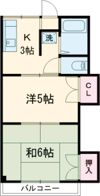 ダイヤパレスの間取り画像