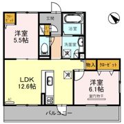 ガトーナ浜寺の間取り画像