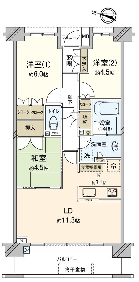 間取図