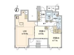 パークコート成城六丁目の間取り画像