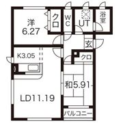 アヴニール(マンション)の間取り画像