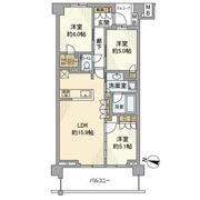 プラウド平和台ガーデンの間取り画像