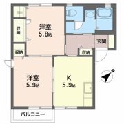 アクアロードIの間取り画像