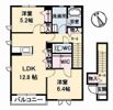 レジデンス ときわ橋 A棟の間取り画像