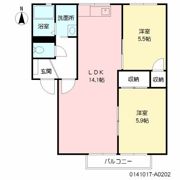 ドミール新春日の間取り画像