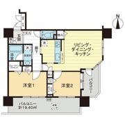 ライオンズマンション高輪の間取り画像