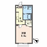 サザンクロスAの間取り画像