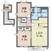 ラピス Bの間取り画像