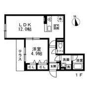 (仮)板橋区大山町ST 新築D-ROOMの間取り画像