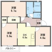 フレグランスOKADAの間取り画像