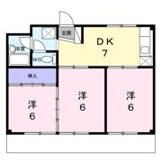 コーポにしふかの間取り画像