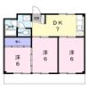 コーポにしふかの間取り画像