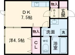 ジークブラウ千歳の間取り画像