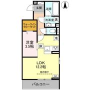D-Gran 江木町の間取り画像