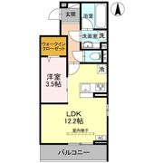 D-Gran 江木町の間取り画像