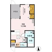 フォッサート・トレ 弐番館の間取り画像