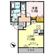 セジュールZENⅢ Cの間取り画像