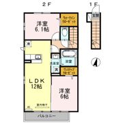 クレセントスクエアの間取り画像