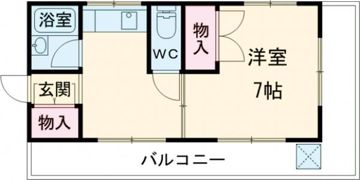 メゾンジョイフルの間取り画像
