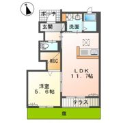 シャイン・ヒルズ 1番館の間取り画像