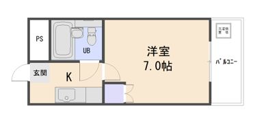 グリーンヒル山田の間取り画像